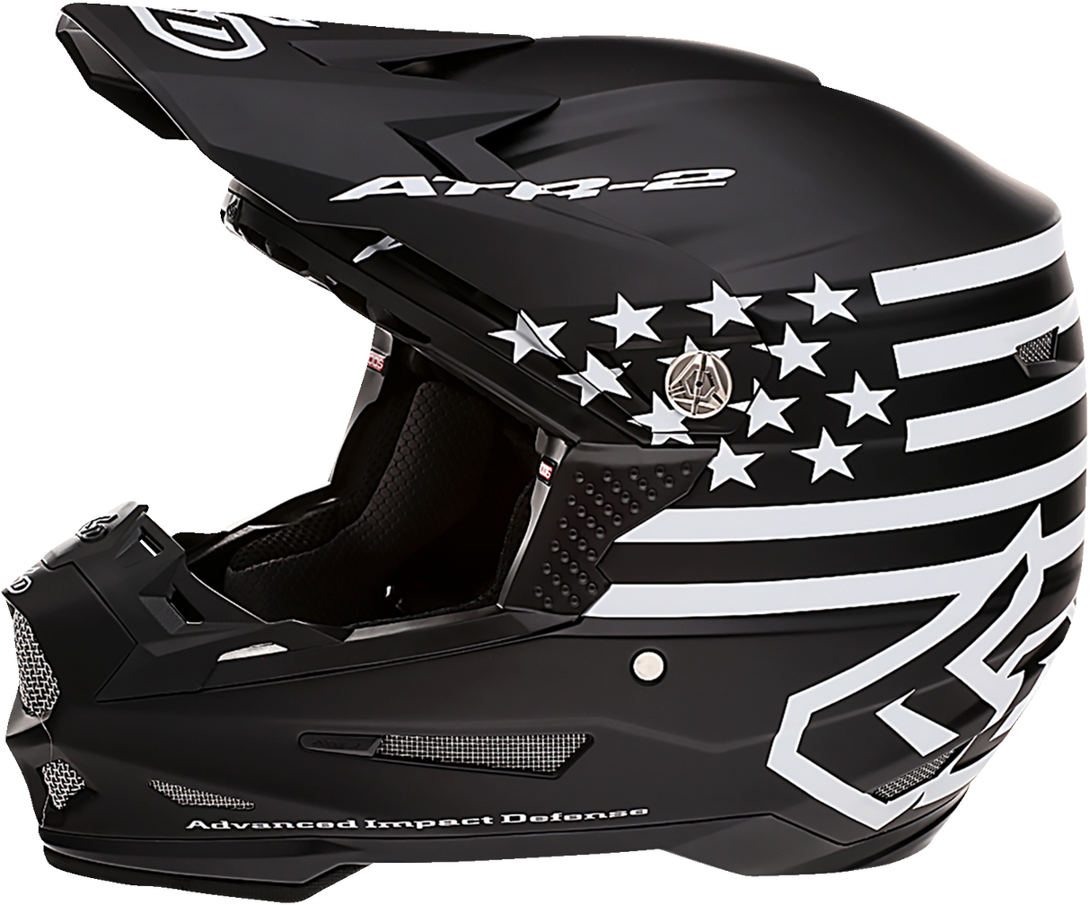 6D ATR-2 Helmet - Tactical - Black - Large 12-3007
