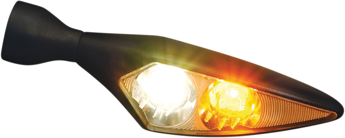 KURYAKYN Micro Turn Signal - Black 2541