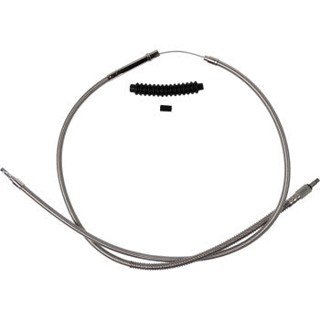 BARNETT High-Efficiency Stainless Steel Clutch Cable for Harley-Davidson - Standard 102-30-10062