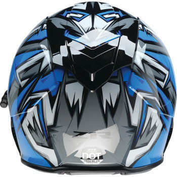 Z1R Warrant Snow Helmet - Neuron - Blue/White - Large 0101-17200