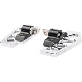 THRASHIN SUPPLY Apex Mini Floorboards - Chrome . TSC-2217-3-D