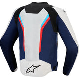 ALPINESTARS AST v3 Air Jacket - Silver/Deep Blue/Bright Red - Large 3300426-1621-L