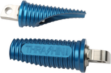 THRASHIN SUPPLY CO. Front Canyon Footpegs - Blue - Softail TSC-2018-4-SF