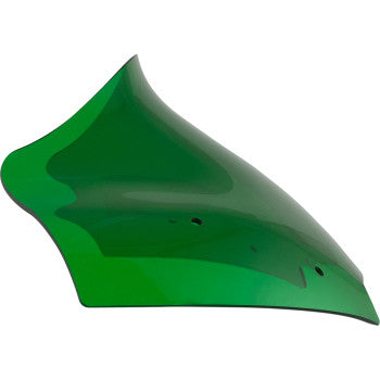 KLOCK WERKS Kolor Flare™ Windshield - 10" - Green - FLTR KWW-01-0718
