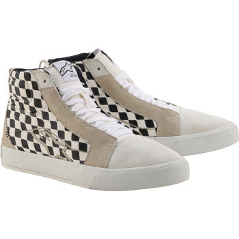 ALPINESTARS Ride-63 Canvas Shoes - White/Black/Chess - US 12 2540726-2081-12
