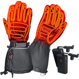 GERBING HEATED CLOTHING Women's 7 V Atlas Ultra-Flex Battery Heated Gloves - Black - Large GER-AFGV-7V-W-L