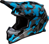Z1R Rise Helmet - Camo - Blue - 2XL 0110-6090