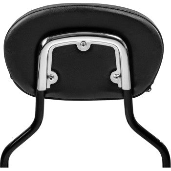 SADDLEMEN Sissy Bar Pad Bracket - Chrome 15725C