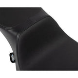 DRAG SPECIALTIES Predator 2-Up Seat - Extended Reach - Smooth Vinyl - FLHX/FLTR '23-'24 0801-1940