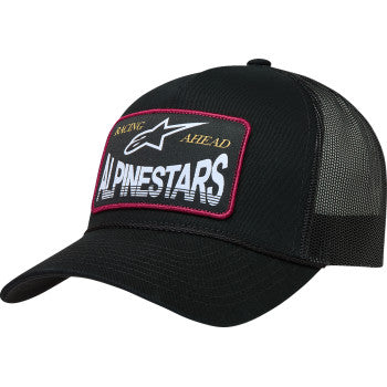 ALPINESTARS Hemmings Trucker Hat - Black/Black - One Size  1236-81426-1020