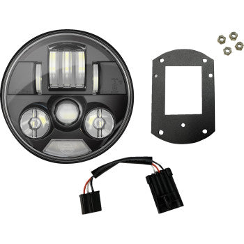 CUSTOM DYNAMICS ProBEAM® Headlight Kit - 5-3/4" - Black - FXLRST/FXRST 2022-2024 PB-LRST-B