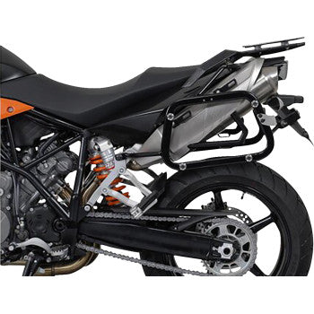 SW-MOTECH TRAX ADV Aluminum Case System - Silver - KTM Super Moto 950/SMR/SMT 990 '05-'13 KFT.04.621.70000/S