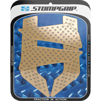 STOMPGRIP Traction Pad Tank Grips - Volcano - Clear - XT 250 55-10-0126C