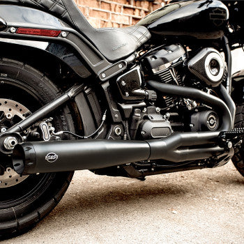 S&S CYCLE 2-into-1 Super Street Exhaust System  550-0789 1800-2823