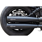 S&S CYCLE Grand National Slip-On Mufflers - Black - 49-State Indian 4110-266