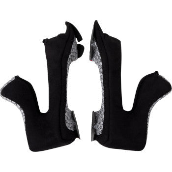 MOOSE RACING Youth F.I. Cheek Pads - Vaporwave - Gray - Large 0134-3627