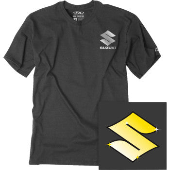 FACTORY EFFEX Suzuki Bling T-Shirt - Heather Charcoal - 2XL 27-87418