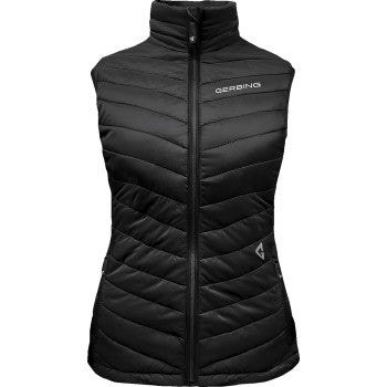 GERBING HEATED CLOTHING Women's 7V Khione Puffer Heated Vest 2.0 - Black - XS GERKPVST7VWBXS