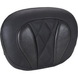 MUSTANG Deluxe Sissy Bar Pad - Diamond - Black Stitch - FLT/FLH '23-'25 88450