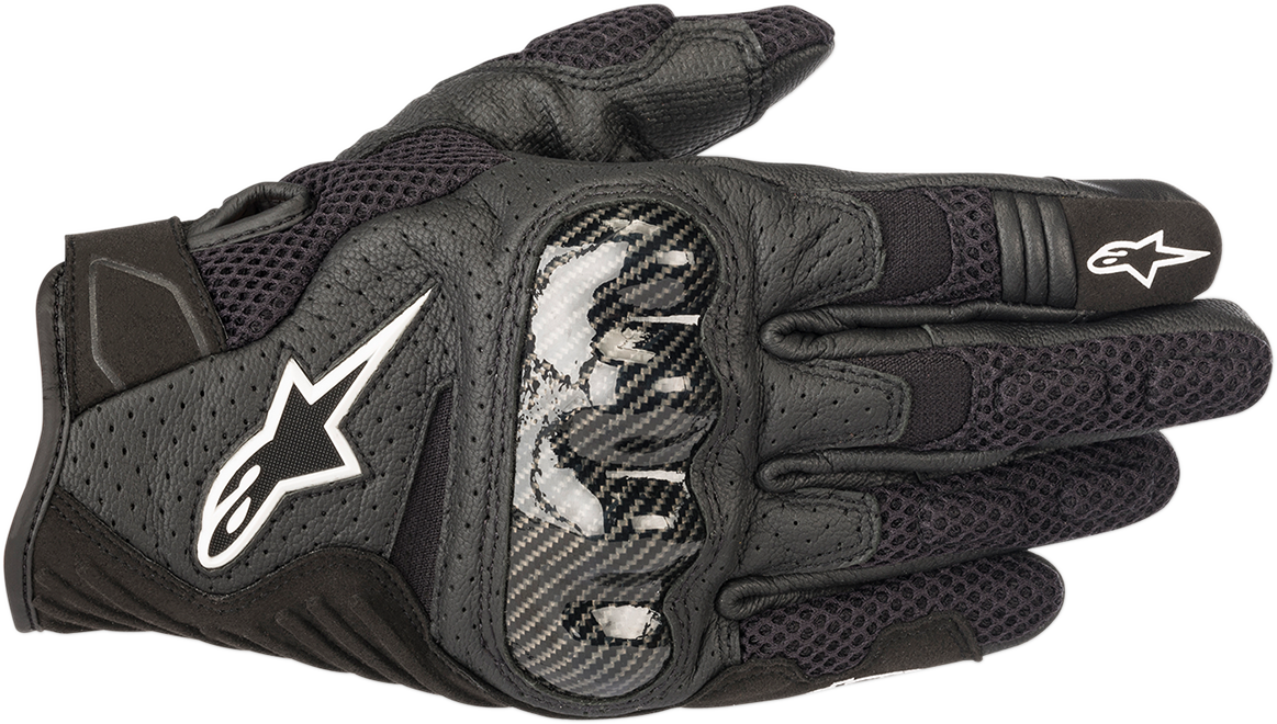 IN STOCK ALPINESTARS SMX-1 Air V2 Gloves - Black - Medium 3570518-10-M