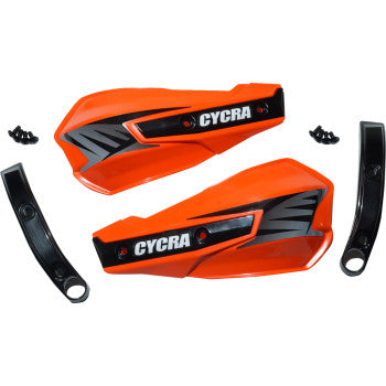 CYCRA Replacement Vortex Handshields w/ Abrasion Guards - Orange 1CYC-1029-22