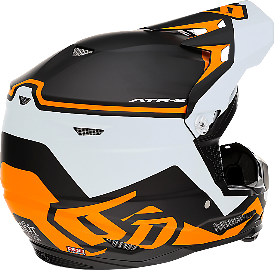 6D ATR-2Y Helmet - Drive - Neon Orange - Small 11-6310