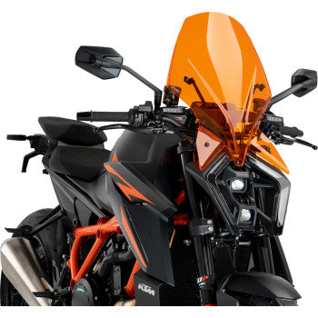 PUIG HI-TECH PARTS New Generation Windscreen - Orange - 1390 Super Duke 21907T