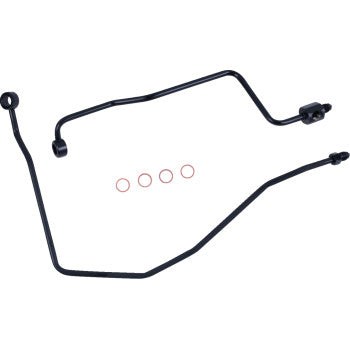 MAGNUM SHIELDING Brake Line Kit - MC to HCU - Rear - Black Pearl AS4624