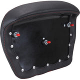 MUSTANG Chopped Tour-Pak® Pad - Dark Cherry Stitching - FLH/FLT '23-'25 88440DC