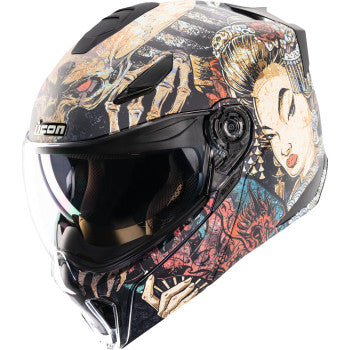 ICON Threshold™ Modular Helmet - Odokuro - Black - Medium 0100-2716