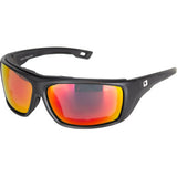 BOBSTER Sunglasses Deadwood Matte Black Gray-Red Revo BDW003