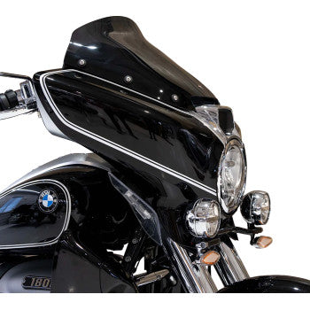 KLOCK WERKS Flare™ Windshield - 14-1/2" - Dark Smoke - BMW KWW-06-0608-DS