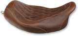 MUSTANG Seat - Wide Tripper Solo - without Backrest - Diamond - Brown 76722