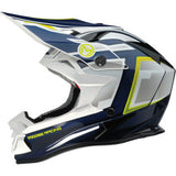 MOOSE OFFROAD MR3 Helmet - F.A.F. - White/Navy/Green - 2XL 0110-8947