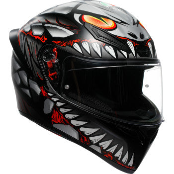 AGV K1 S Helmet - Lyzard - Matte Black/Gray/Red - 2XL 2118394003-044-XXL