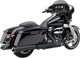COBRA Power Flo Mufflers for FL 2017-2020 - Black 6214RB