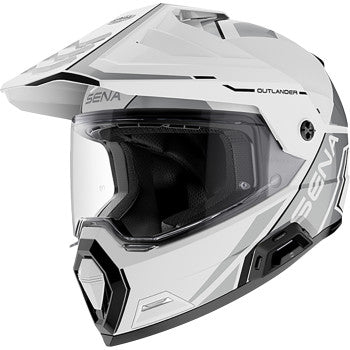 SENA Helmet Outlander Gloss White Xl OUTLANDER-GW0XL1