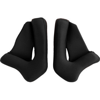Z1R Road Maxx 2.0 Cheek Pads - Black - 4XL 0134-3598