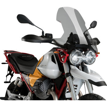 PUIG HI-TECH PARTS Touring Windscreen - 18-3/4" - Smoke - Moto Guzzi 21176H