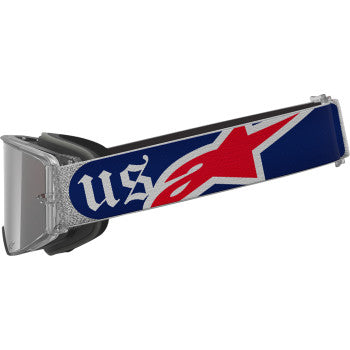 ALPINESTARS GOGGLES Goggle Stech Merica 25 Rd/Bl/Mir Sil/Copper 5105226-3720