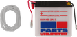 Parts Unlimited Conventional Battery 6n4b-2a-3