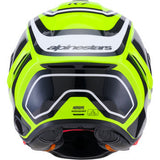 IN STOCK ALPINESTARS Supertech R7 Helmet - Zeal - 22.06 - Gloss Yellow Fluo/Black/White - Medium  8202826-5021-M