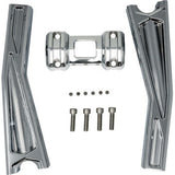 KODLIN USA Ascent Pro Risers - Pullback - 10" - Chrome KUS55134