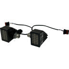 CUSTOM DYNAMICS LED Turn Signals - Front - Gloss Black CD-LRST-FTS-B