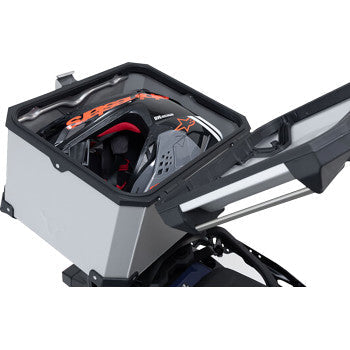 SW-MOTECH TRAX ADV Top Case System - Silver - Honda CB500/CBR500/NX500 '13-'24 GPT.01.373.70000/S