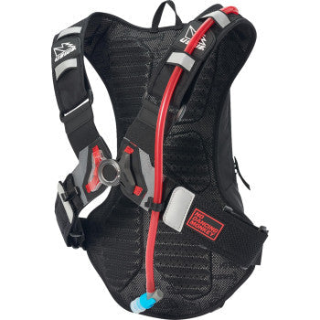 USWE Moto Hydration Pack - 8L - Black/Gray 2083401