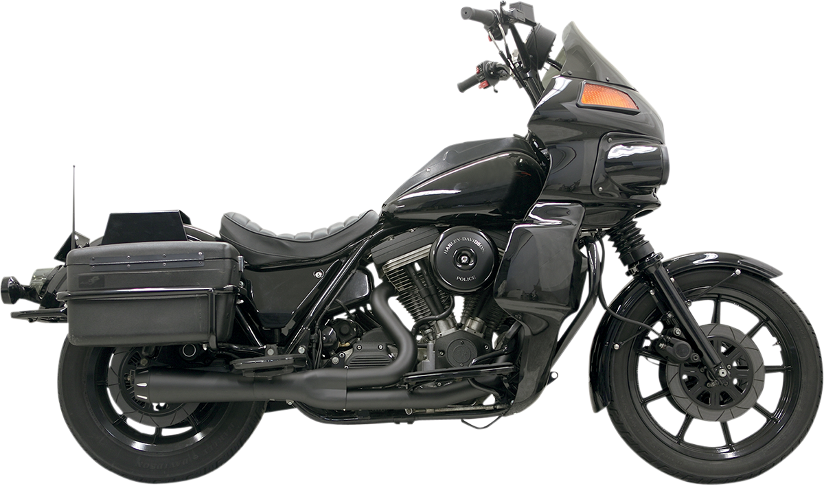 BASSANI XHAUST Road Rage 2:1 Exhaust - Black - FXR 1FXRFB 1800-1599