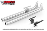 HARLEY TOURING FISHTAILS 1.875" SLIP-ONS Check Description for Fitments bundle