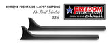 HARLEY TOURING FISHTAILS 1.875" SLIP-ONS Check Description for Fitments bundle