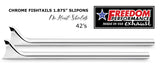 HARLEY TOURING FISHTAILS 1.875" SLIP-ONS Check Description for Fitments bundle